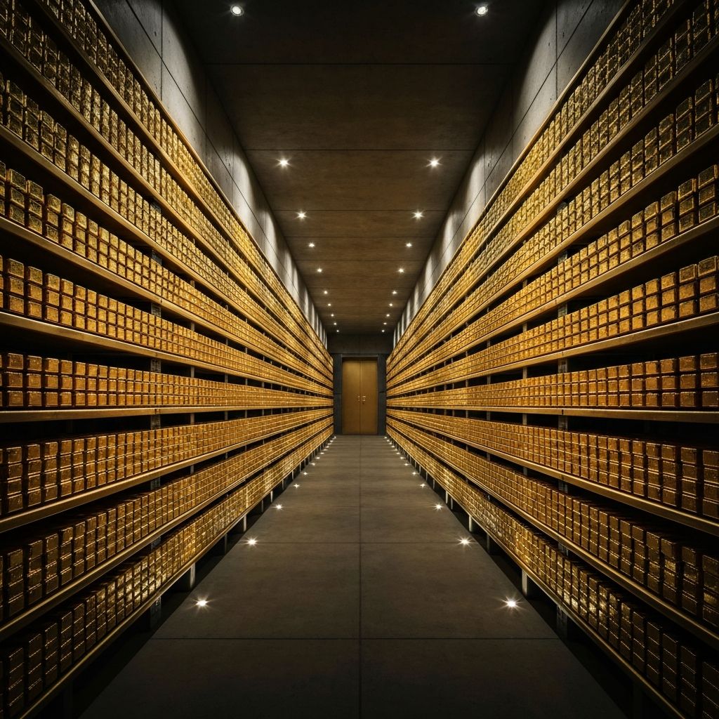 Central bank gold reserves