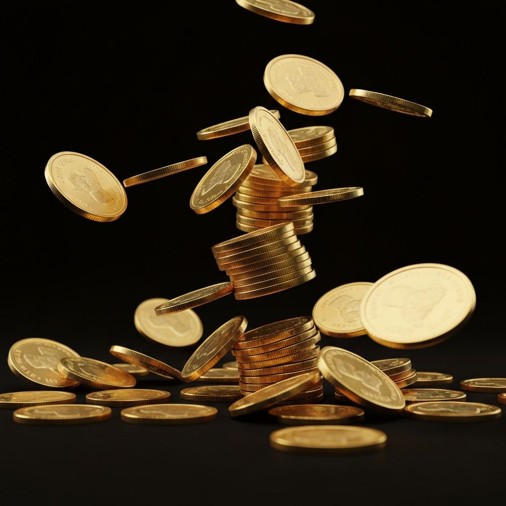 Gold coins